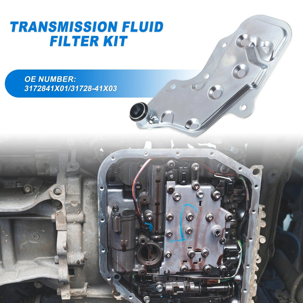 Transmission Fluid Filter Oil Pan for Nissan (RL4R01A, 3172841X01)