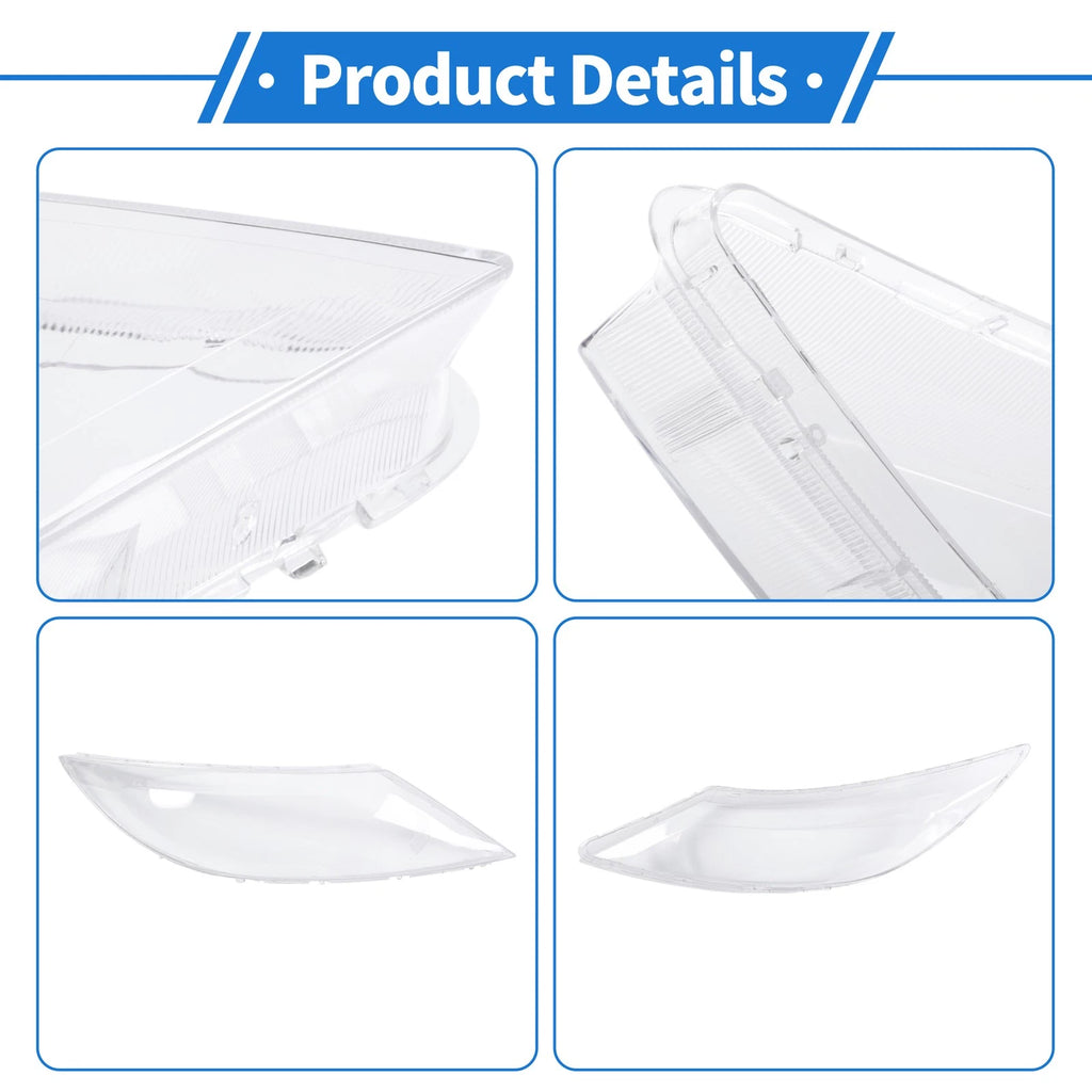 Headlight Lens Cover for Kia Sportage (2009–2014) PC Clear