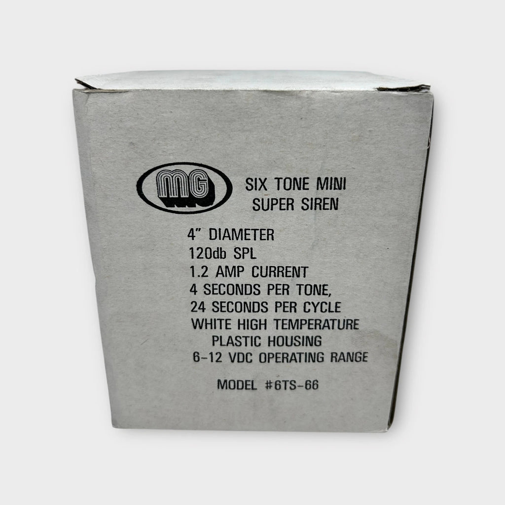 Six Tone Mini Super Siren for MG Electronics (6TS-66)