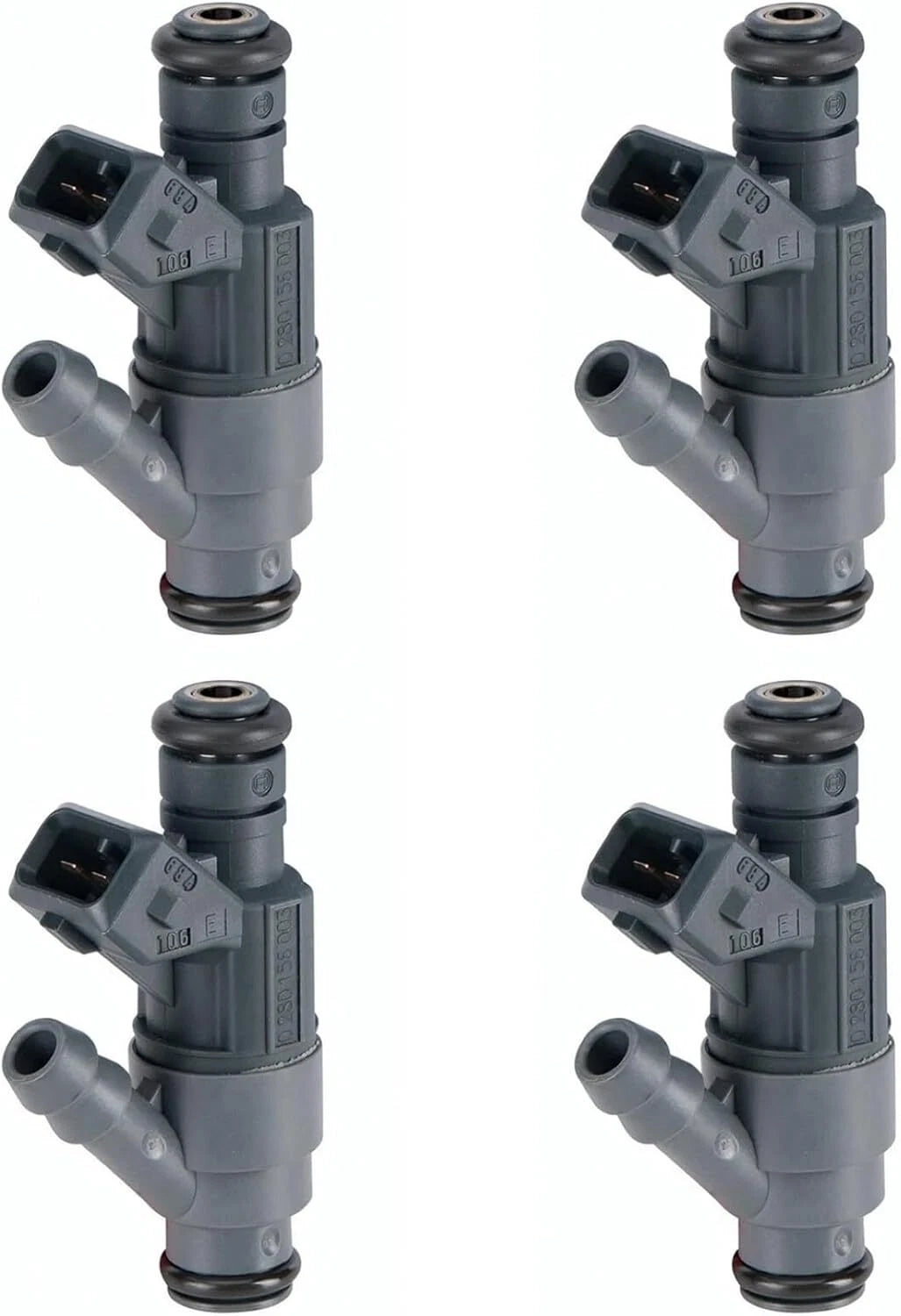 4PCS Fuel Injector 06A906031AH for VW Golf (2006–2006) 1.6L