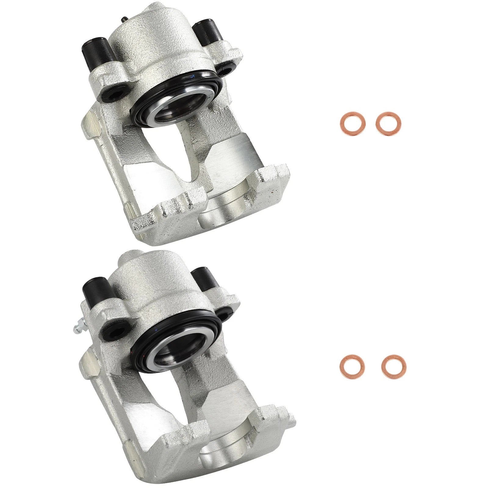 Set of 2 Front Brake Calipers for Volkswagen Beetle (1998–2010)