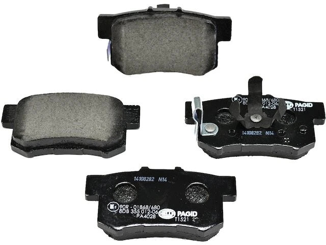 Set of 4 Rear Brake Pads for Mazda 6 (2014–2015) PV682TF Ceramic