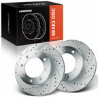 Front Drilled Brake Rotors for Ford F-250 F-350 Super Duty (2005–2012)