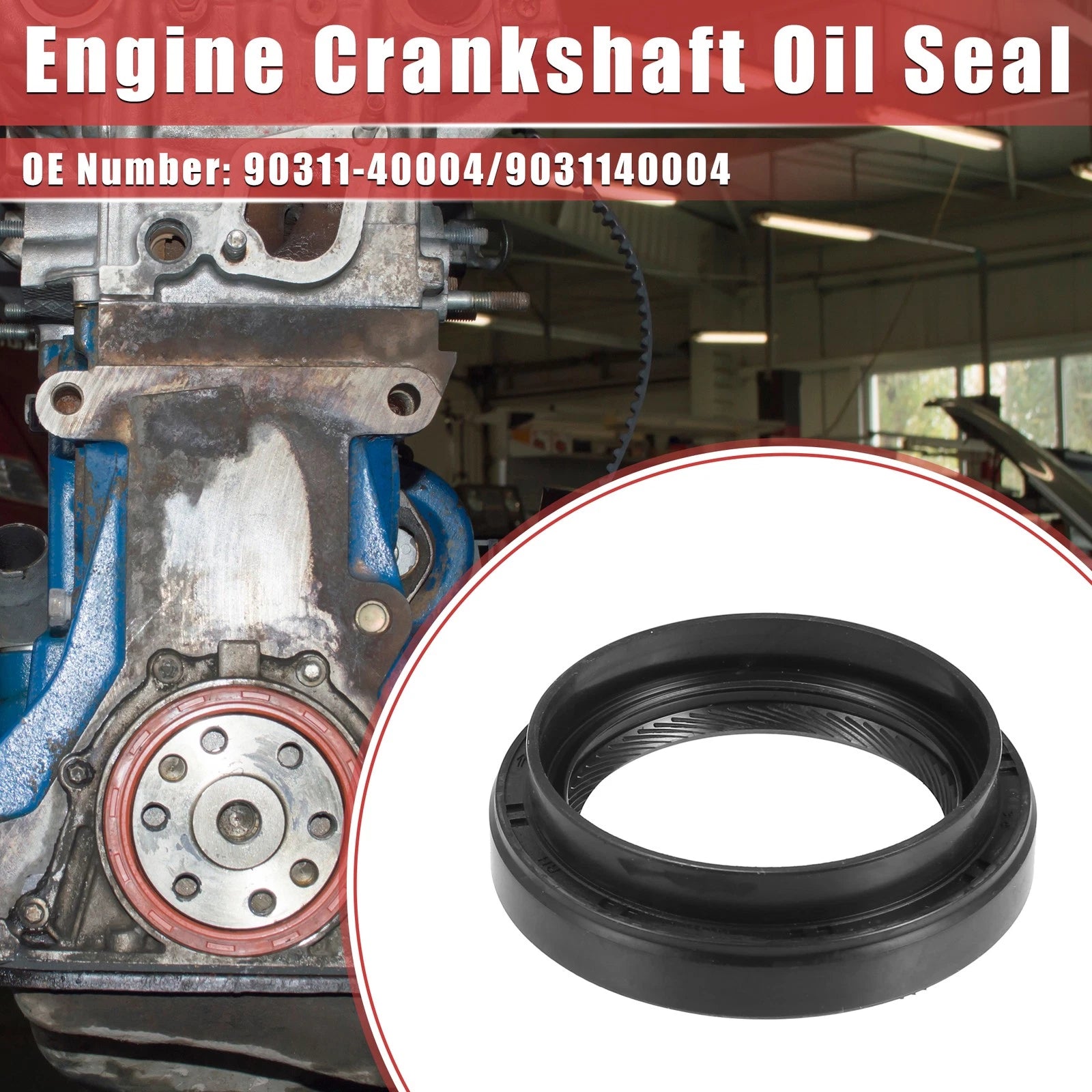 Engine Crankshaft Oil Seal for Toyota Camry (1997–2001) No. 90311-40004