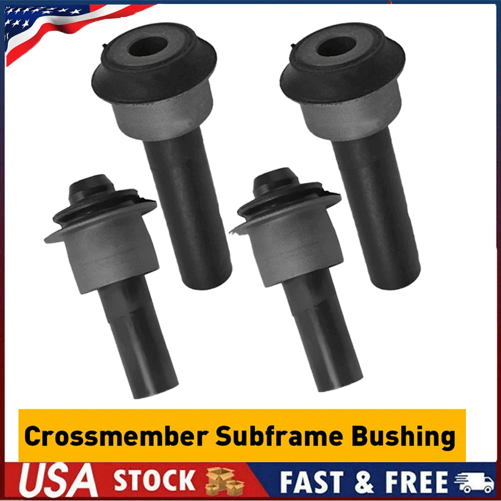 Set of 4 Front Engine Cradle Bushings for Nissan Rogue (2008â2015)