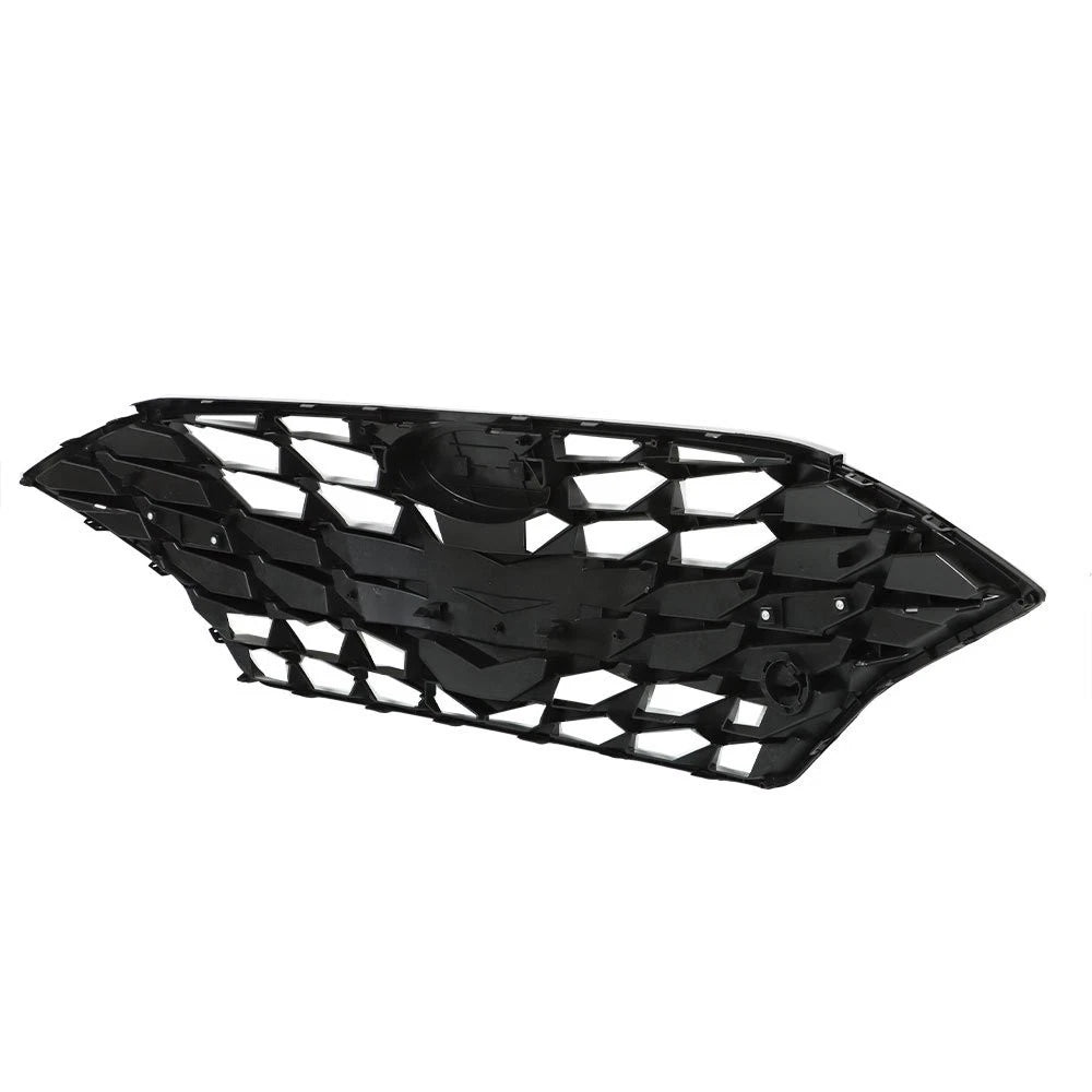 Front Upper Grille for Hyundai Sonata (2020â2021) Black Plastic
