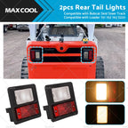 2X Rear Tail Light for Bobcat 751 753 763 S220 (6670284)