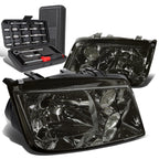 Crystal Headlight Set with Fog Lamps for Volkswagen Jetta Mk4 (1999–2005)