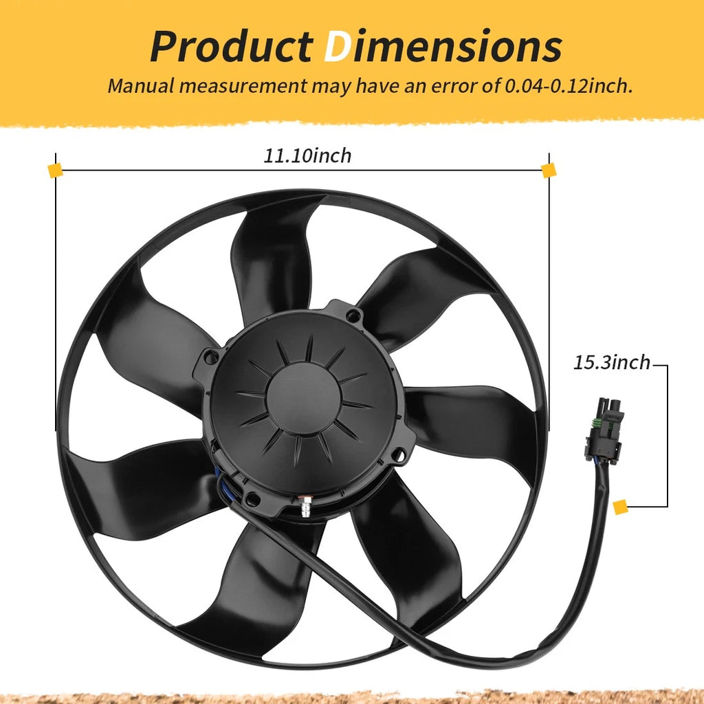 Radiator Cooling Fan for Can-Am Outlander 570 650 850 1000 1000R (2015–2023) 709200564
