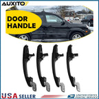 Set of 4 Exterior Door Handles for Hyundai Tucson (2005–2009)