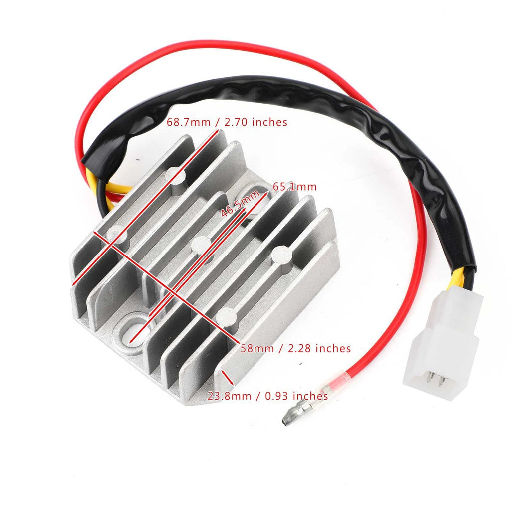 Voltage Regulator for Kawasaki KZ200 KZ250 KZ400 KZ650 KZ1000 (1973–1980)