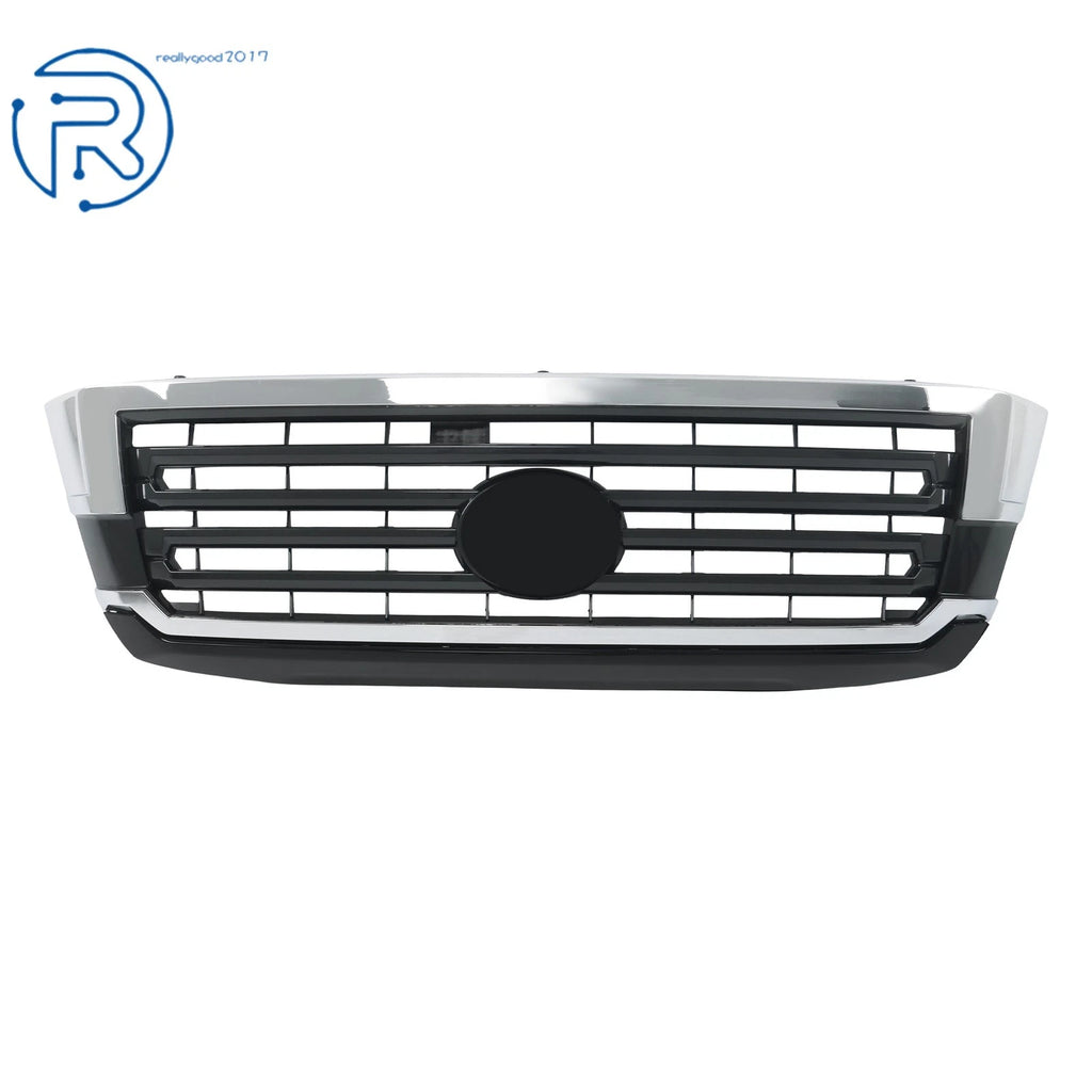 Gloss Black Bar Grille with Chrome Surround for Toyota Sequoia (2018-2022)