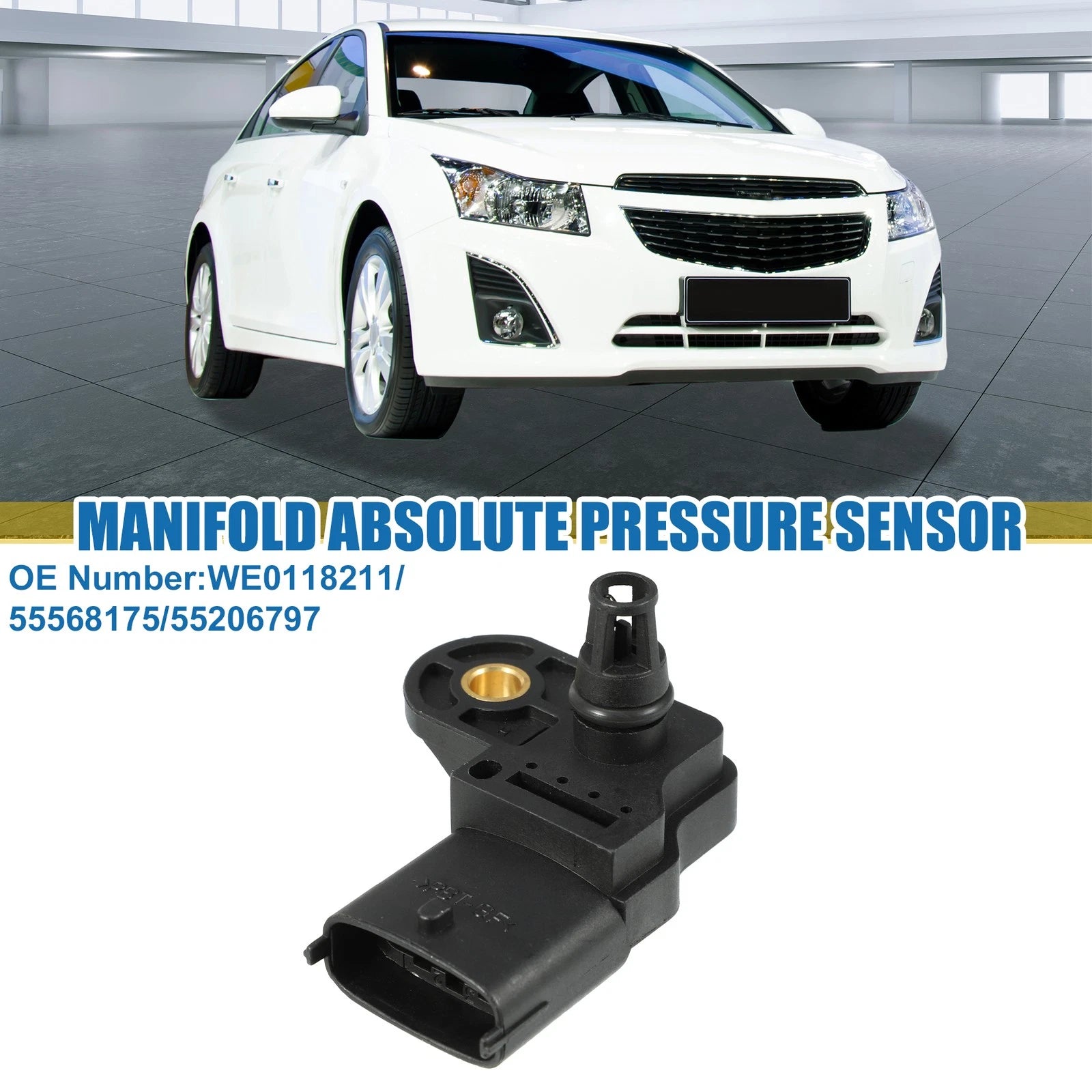 Manifold Absolute Pressure Sensor WE0118211/55568175 for Buick Encore (2013–2020)