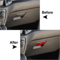 Co-pilot Glove Box Handle Cover Trim for Ford Ranger Sport (2015–2022) Red