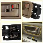 Set of 2 Interior Door Handles for Toyota Sequoia (2001â2007)