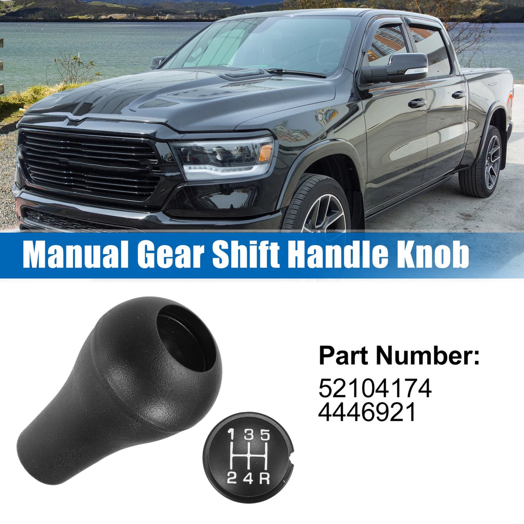 Set of 1 5 Speed Manual Transmission Shift Knob for Dodge (No.52104174)
