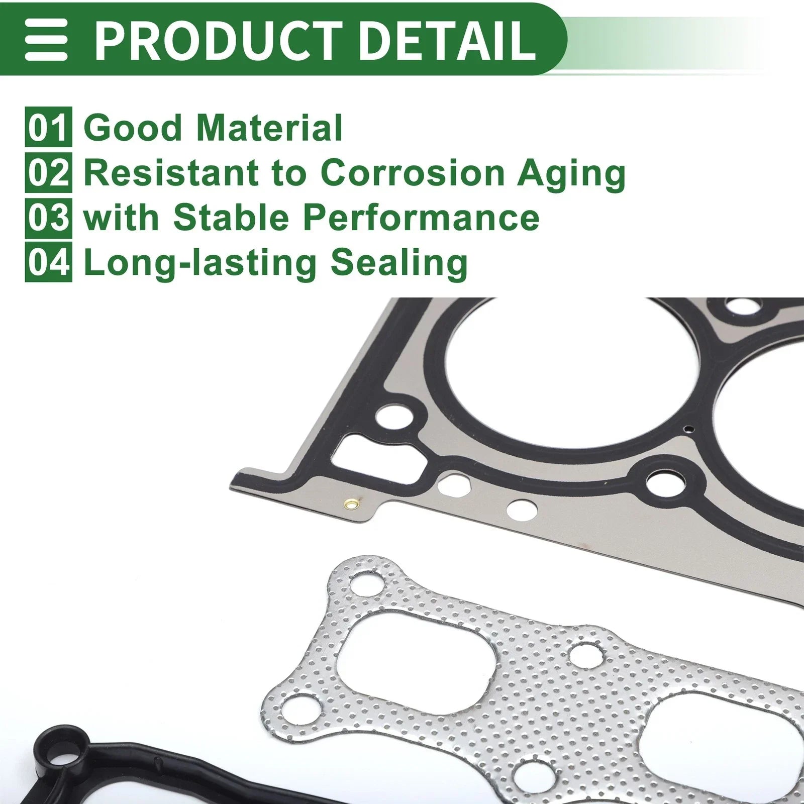 Engine Valve Cover Gasket Kit for Dodge Avenger 2.4L SXT (2008-2014)