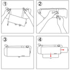 Universal Car Sun Visor Extender Adjustable Sunshade Block