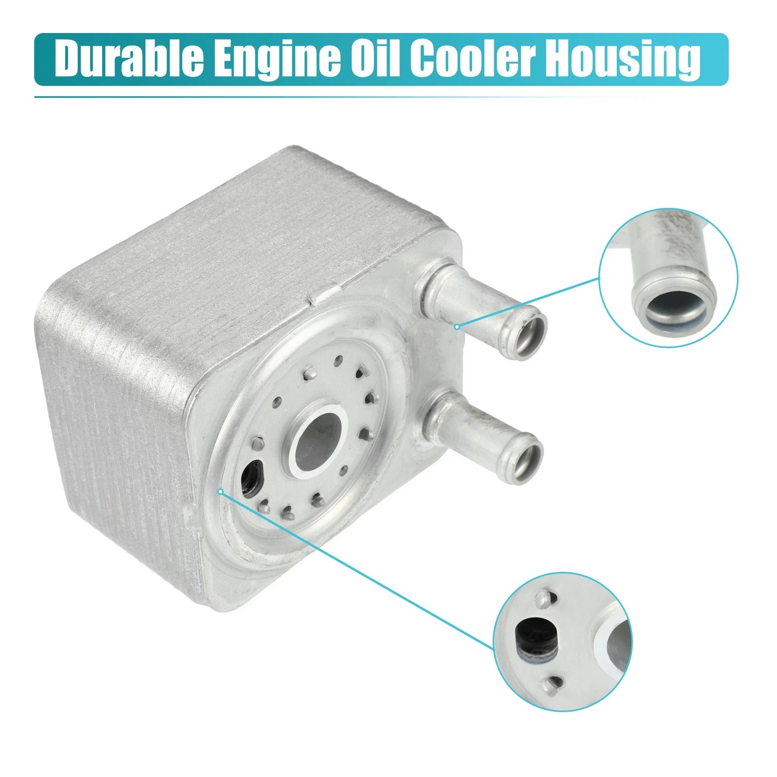 Engine Oil Cooler Housing with Gasket for Volkswagen (038117021B)