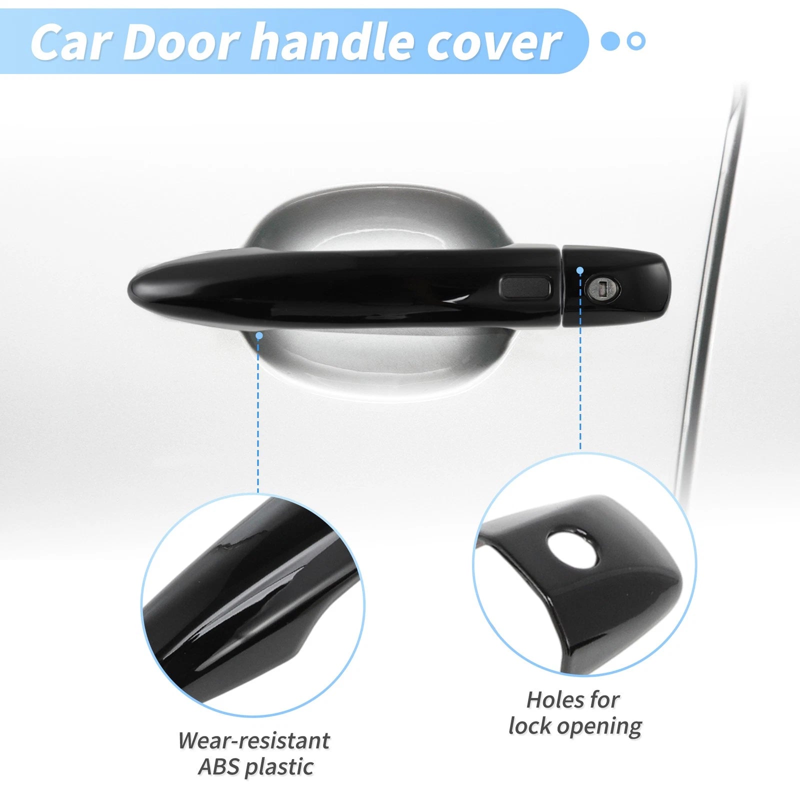 Door Handle Cover Protector for Nissan Sentra Altima X-Trail (2013–2023)