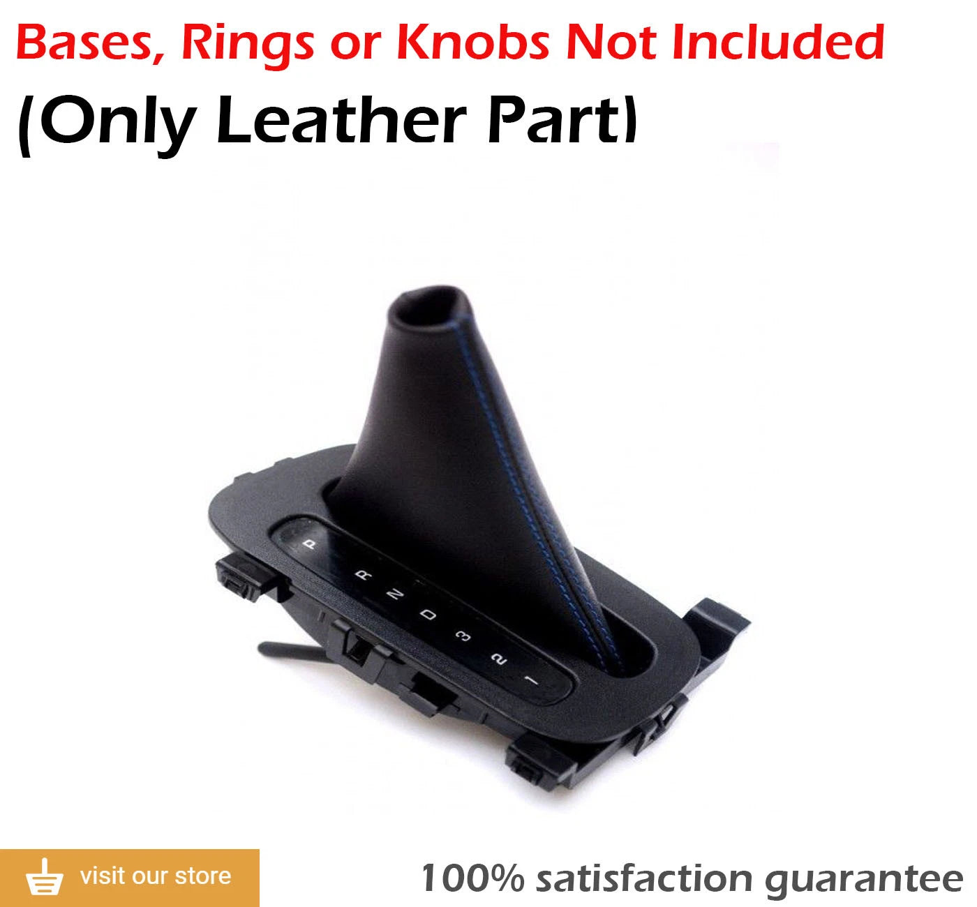 Automatic Shift Boot for Pontiac Grand Prix (1997–2003) Blue Stitch