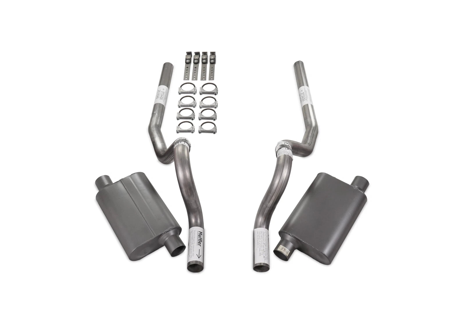 2.5" Dual Exhaust Kit for Ford Mustang (1986–2004)