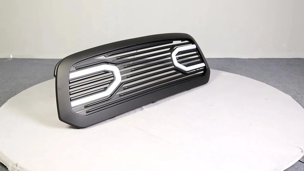 Front Upper Grille Shell for Dodge Ram 1500 (2013–2018) - Black