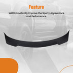 ABS Trunk Spoiler for Toyota Camry (2018–2022) Gloss Black Duckbill Design