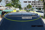 K Front LED Roof Spoiler in Matte Black for Isuzu D-Max Ute Pickup (2017-2020)