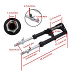 Complete Front Forks Shock Suspension for Honda CRF50F XR50 (2004–2014) Black