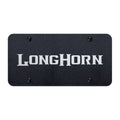 Textured Black Laser Etched Stainless Steel License Plate for RAM Longhorn