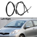2 x Roof Drip Moulding Side Finish Strip for Toyota Yaris (2007–2011)