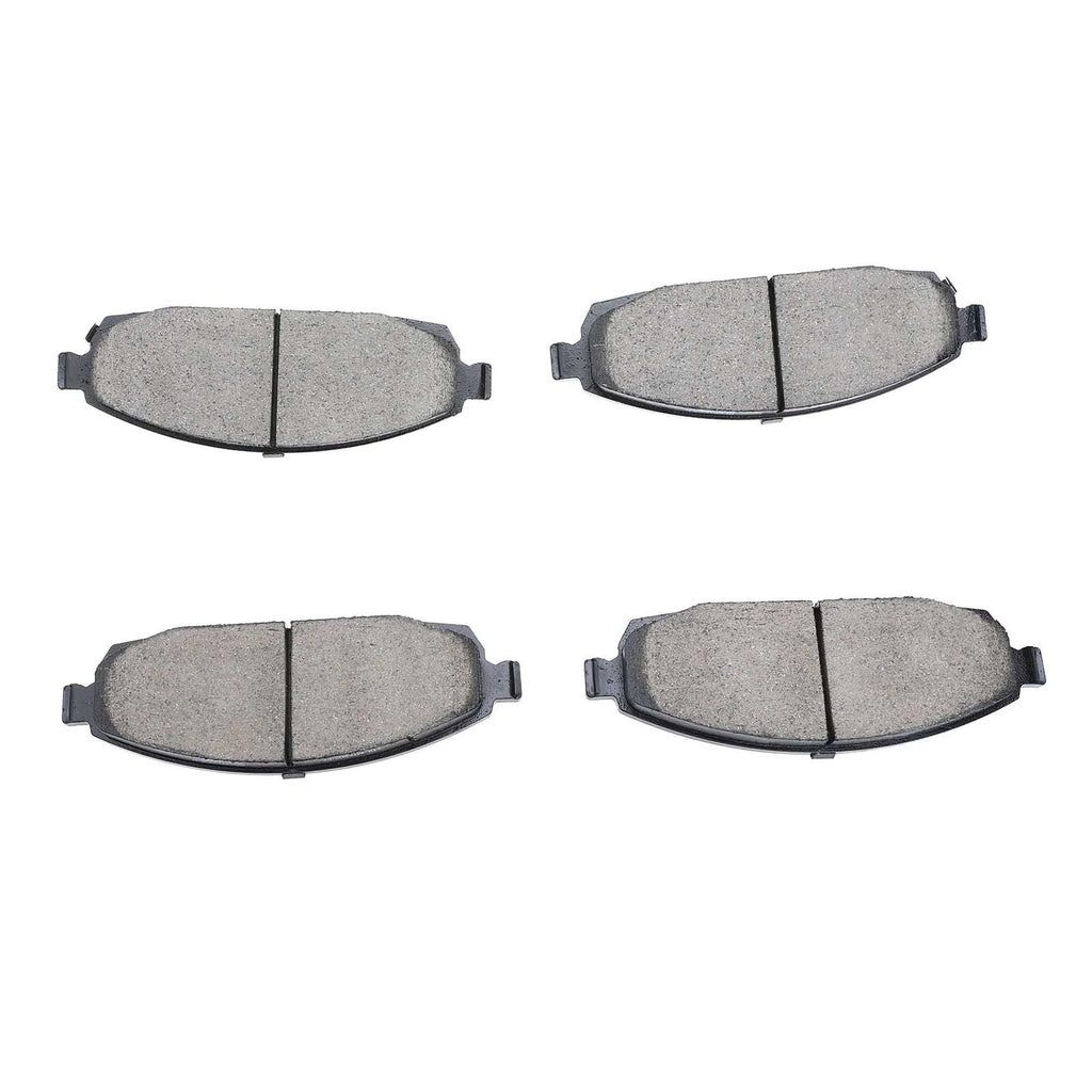 Set of 4 Front Ceramic Brake Pads for Jeep Grand Cherokee (2005–2010)