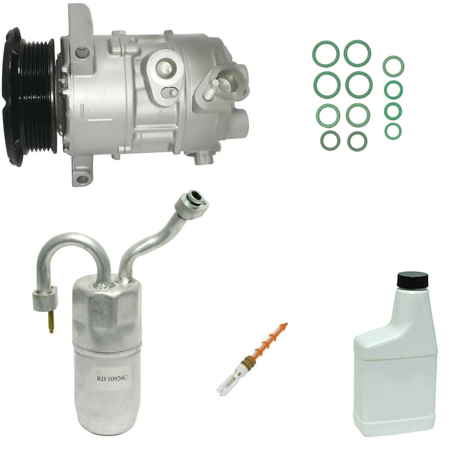 A C Compressor Kit Replacement for Jeep Compass Patriot Caliber (2007–2008)