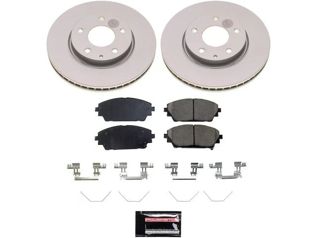 Front Brake Pad and Rotor Kit for Mazda 3 (2019–2024) ZM567CY