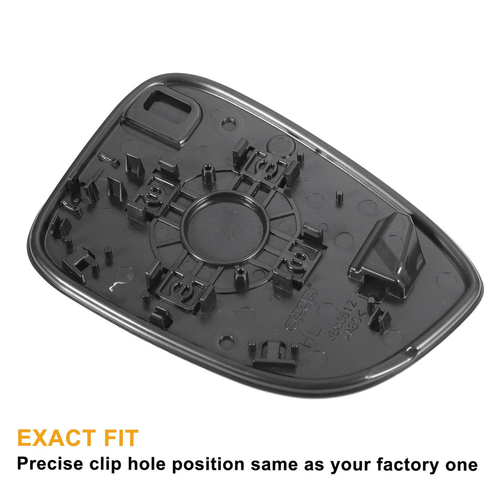 Left Side White Mirror Glass for Honda Accord (2018–2022)