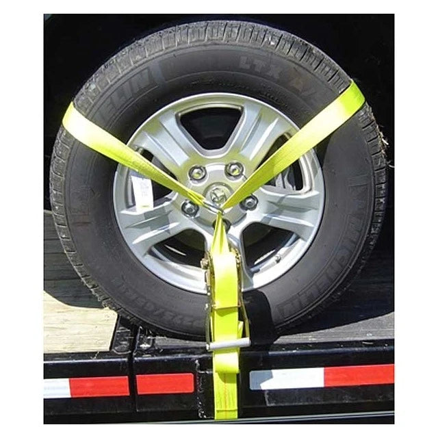 2X Tire Strap for Car Hauler (DOT HD 2"x10')