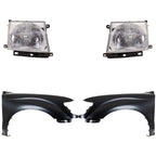 Fender Kit for Toyota Tacoma (1997–2000) Primed Driver & Passenger Side