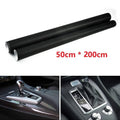 Car Exterior 3D Matt Black Carbon Fiber Vinyl Film Sticker Decal