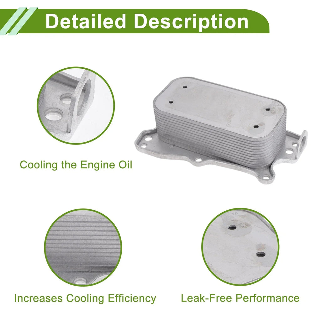 Engine Oil Cooler for Mercedes-Benz E350 (2006-2010) 1 x Trans Cooler