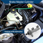 Brake Master Cylinder No. 0K20143440 for Kia Sephia (1996–1997) Aluminum Alloy