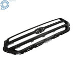 Front Upper Bumper Grille for Ford Escape (2017-2019) Glossy Black