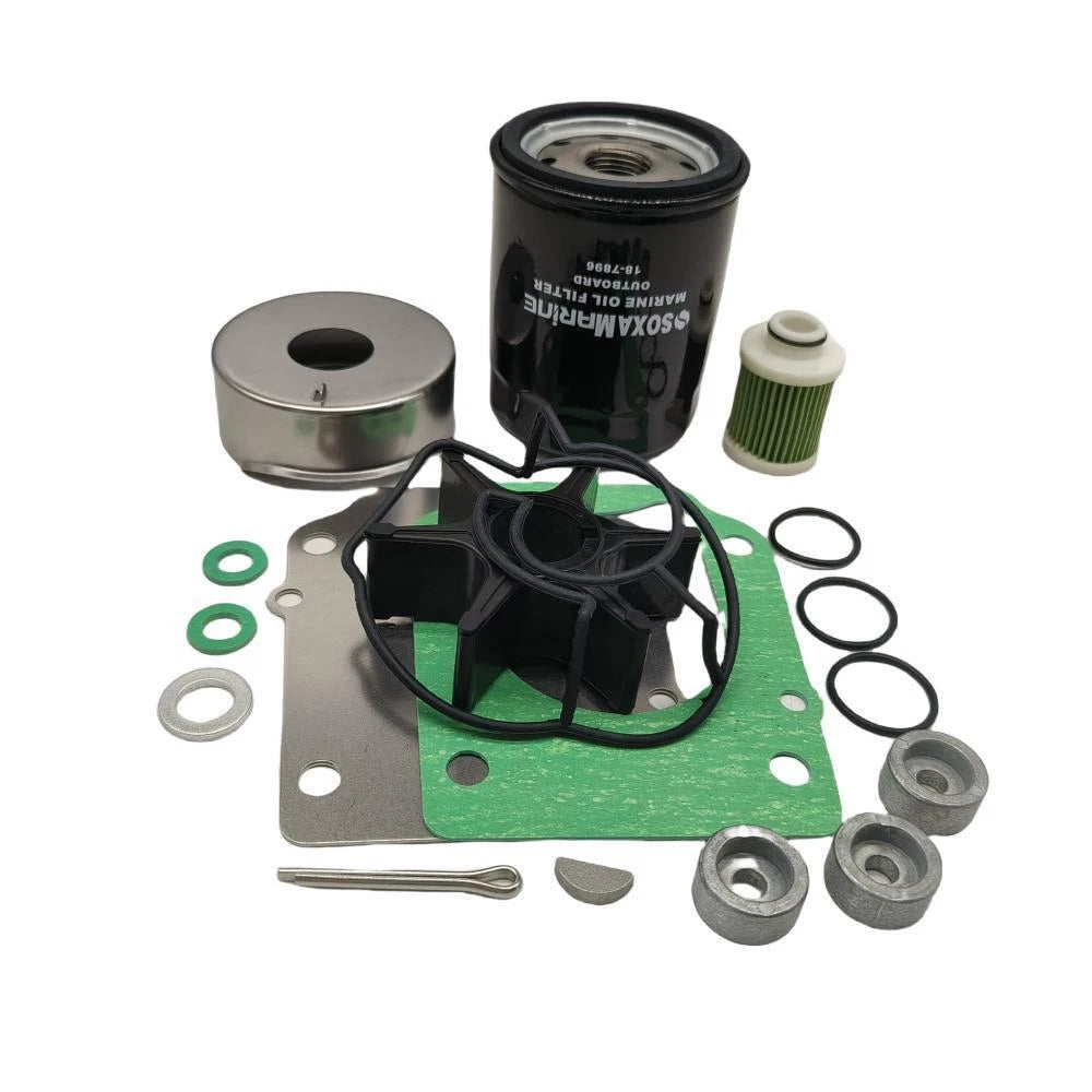 Service Kit for Suzuki DF100 HP (17400-87831, 16510-61A31)
