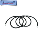Fuel Hose Oil Gas Line AN4 Nylon Stainless Steel Braided 3FT 5FT 10FT 16FT 20FT