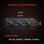 Heater A/C Climate Control Module for Chevy Tahoe Silverado (1999-2002)