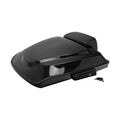Black Razor Trunk Backrest Mount Rack for Harley Touring Street Glide (2014–2026)