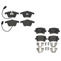Set of 4 Brembo LowMet Brake Pads for Audi A6 Q