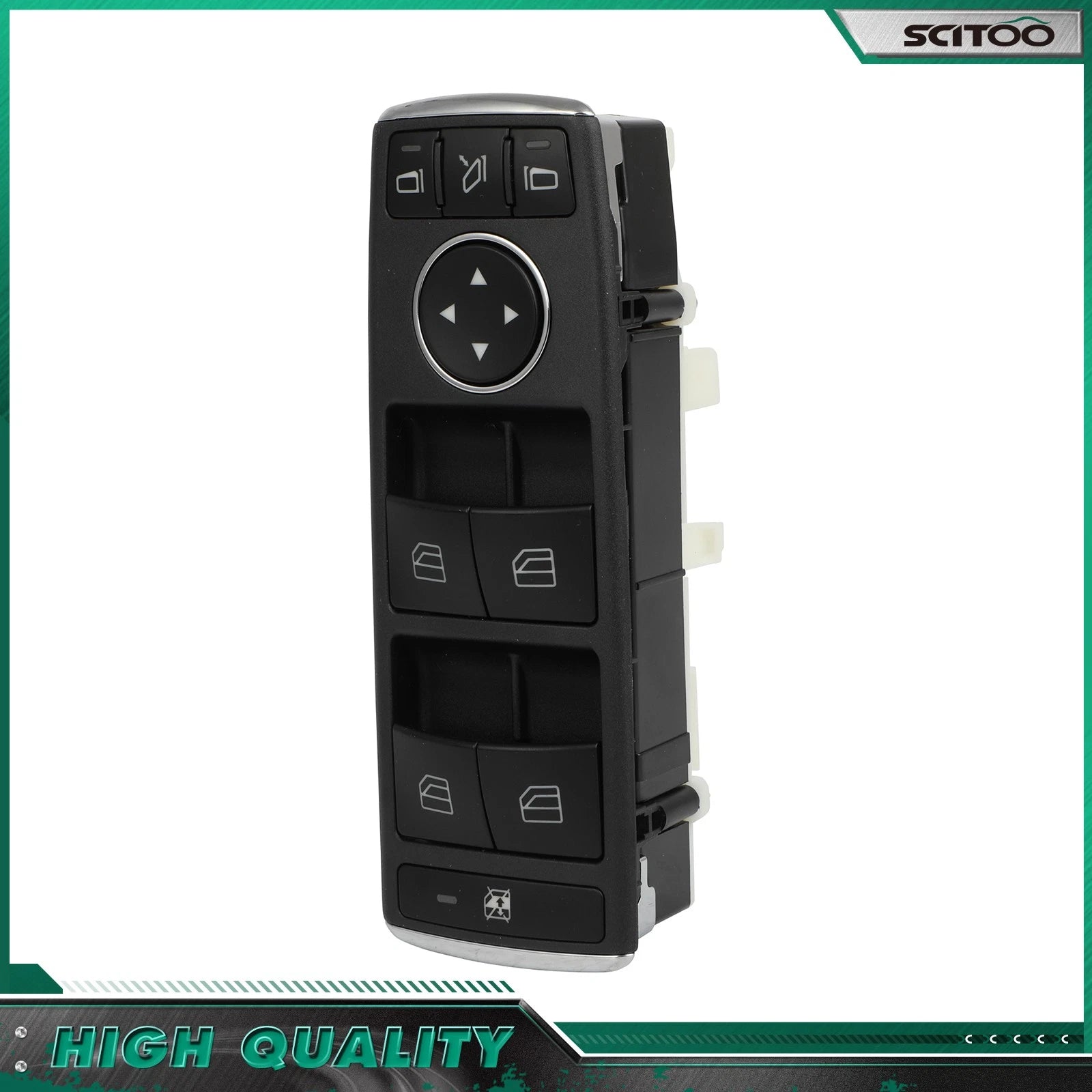 Power Window Switch for Mercedes-Benz C350 (2008–2011) Front Left 3 Pins