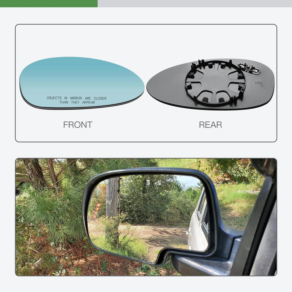 Mirror Glass for BMW E46 M3 E90/E91/E92 E81/E82/E87/E88 (1998–2006) RH Side