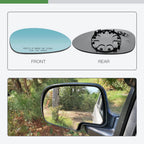 Mirror Glass for BMW E46 M3 E90/E91/E92 E81/E82/E87/E88 (1998–2006) RH Side